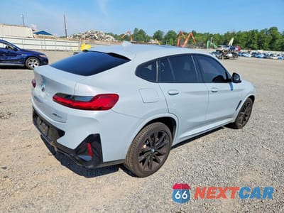 Trzecie zdjęcie samochodu z tyłu: 2022 BMW X4 XDRIVE30I VIN:5UX33DT0XN9L15123 - miniatura