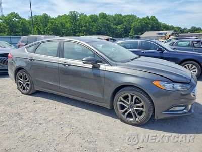 Czwarte zdjęcie samochodu z boku: 2017 FORD FUSION SE VIN:3FA6P0HD4HR297921 - miniatura