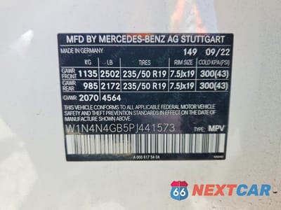 Zdjęcie 13 z 13 samochodu: 2023 MERCEDES-BENZ GLA 250 VIN:W1N4N4GB5PJ441573 - miniatura