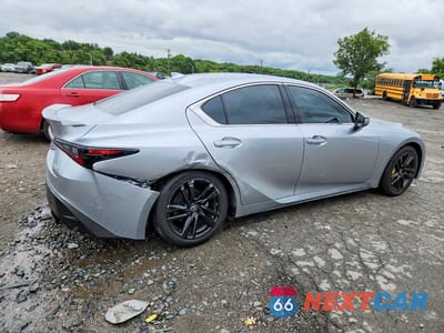 Trzecie zdjęcie samochodu z tyłu: 2022 LEXUS IS 300 VIN:JTHAA1D29N5118141 - miniatura