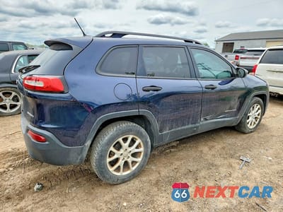 Trzecie zdjęcie samochodu z tyłu: 2016 JEEP CHEROKEE SPORT VIN:1C4PJLAB7GW303569 - miniatura