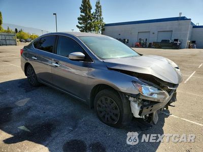 Czwarte zdjęcie samochodu z boku: 2019 NISSAN SENTRA S VIN:3N1AB7AP3KY418079 - miniatura