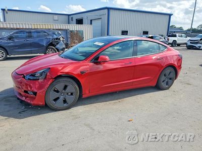 2021 TESLA MODEL 3 5YJ3E1EA9MF047136 - główne zdjęcie licytacji z USA - miniatura