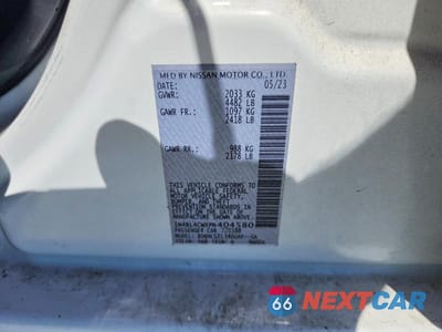 Zdjęcie 13 z 13 samochodu: 2023 NISSAN ALTIMA SR VIN:1N4BL4CWXPN404580 - miniatura
