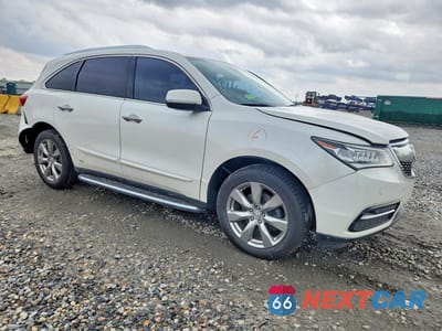 Czwarte zdjęcie samochodu z boku: 2015 ACURA MDX ADVANCE VIN:5FRYD4H87FB006931 - miniatura