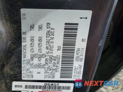 Zdjęcie 12 z 12 samochodu: 2017 TOYOTA TUNDRA SR5 VIN:5TFDY5F19HX610313 - miniatura