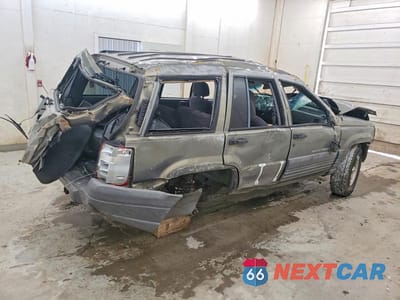 Trzecie zdjęcie samochodu z tyłu: 1997 JEEP GRAND CHEROKEE LAREDO/TSI VIN:1J4GZ58Y9VC757491 - miniatura