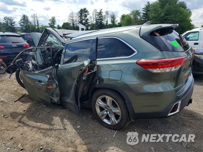 Drugie zdjęcie samochodu z przodu: 2019 TOYOTA HIGHLANDER LIMITED VIN:5TDDZRFH6KS942871 - miniatura