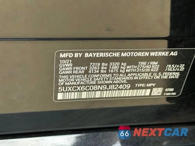 Zdjęcie 10 z 14 samochodu: 2022 BMW X7 M50I VIN:5UXCX6C08N9J82409 - miniatura