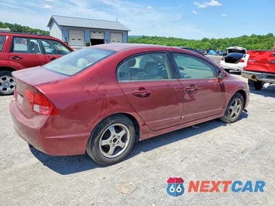 Trzecie zdjęcie samochodu z tyłu: 2007 HONDA CIVIC LX VIN:1HGFA16547L033674 - miniatura
