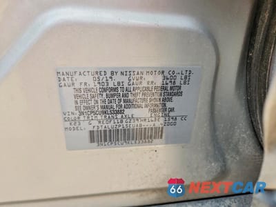 Zdjęcie 13 z 13 samochodu: 2019 NISSAN KICKS SR VIN:3N1CP5CU9KL533882 - miniatura