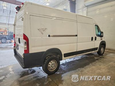 Trzecie zdjęcie samochodu z tyłu: 2019 RAM PROMASTER 2500 DELIVERY VAN VIN:3C6TRVDG0KE501480 - miniatura