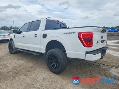 Drugie zdjęcie samochodu z przodu: 2021 FORD F150 SUPERCREW VIN:1FTEW1CP2MFB91586 - miniatura