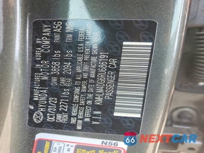 Zdjęcie 12 z 12 samochodu: 2024 HYUNDAI ELANTRA SEL VIN:KMHLM4DG6RU686191 - miniatura