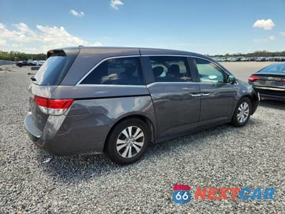 Trzecie zdjęcie samochodu z tyłu: 2015 HONDA ODYSSEY EXL VIN:5FNRL5H66FB106113 - miniatura