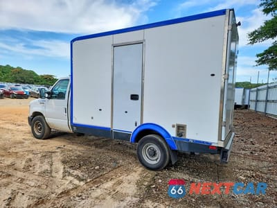 Drugie zdjęcie samochodu z przodu: 2023 FORD E350 REFRIGERATED BOX TRUCK VIN:1FDWE3FK5PDD14750 - miniatura