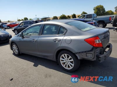 Drugie zdjęcie samochodu z przodu: 2012 HONDA CIVIC EX VIN:19XFB2F89CE048962 - miniatura