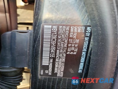 Zdjęcie 12 z 12 samochodu: 2017 BMW I3 REX VIN:WBY1Z8C39HV894155 - miniatura