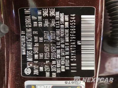 Zdjęcie 13 z 13 samochodu: 2015 KIA SORENTO LX VIN:5XYKTDA79FG605544 - miniatura