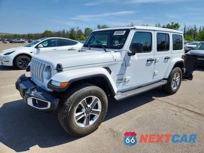 2020 JEEP WRANGLER UNLIMITED SAHARA 1C4HJXEN1LW131601 - główne zdjęcie licytacji z USA - miniatura