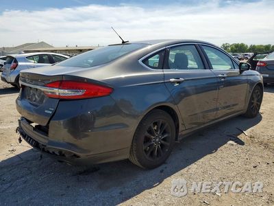 Trzecie zdjęcie samochodu z tyłu: 2018 FORD FUSION SE VIN:3FA6P0HD8JR153830 - miniatura