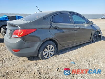 Trzecie zdjęcie samochodu z tyłu: 2017 HYUNDAI ACCENT SE VIN:KMHCT4AE4HU374701 - miniatura