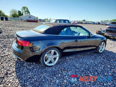 Trzecie zdjęcie samochodu z tyłu: 2013 AUDI S5 PREMIUM PLUS VIN:WAUCGAFH2DN004326 - miniatura