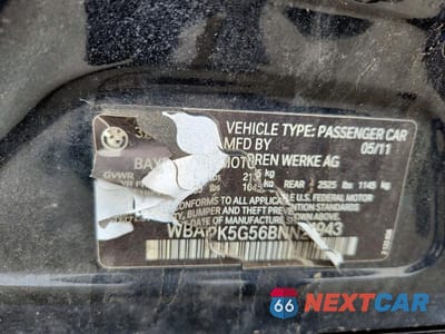 Zdjęcie 12 z 12 samochodu: 2011 BMW 328 XI SULEV VIN:WBAPK5G56BNN24943 - miniatura