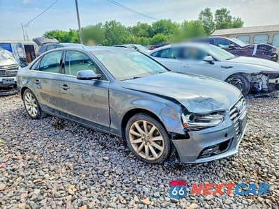 Czwarte zdjęcie samochodu z boku: 2013 AUDI A4 PREMIUM PLUS VIN:WAUFFAFLXDN017636 - miniatura