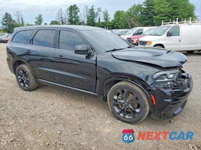 Czwarte zdjęcie samochodu z boku: 2022 DODGE DURANGO GT VIN:1C4RDJDG9NC160571 - miniatura