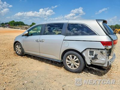 Drugie zdjęcie samochodu z przodu: 2015 HONDA ODYSSEY EX VIN:5FNRL5H48FB086803 - miniatura