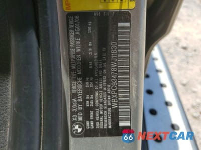 Zdjęcie 13 z 13 samochodu: 2008 BMW X3 3.0SI VIN:WBXPC93478WJ11830 - miniatura