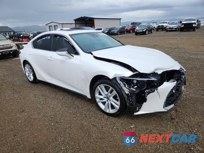 Czwarte zdjęcie samochodu z boku: 2021 LEXUS IS 300 VIN:JTHC81F29M5044834 - miniatura