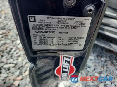 Zdjęcie 12 z 12 samochodu: 2007 CHEVROLET SILVERADO K1500 CLASSIC VIN:1GCEK19ZX7E152520 - miniatura