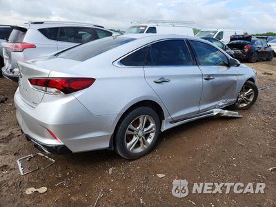 Trzecie zdjęcie samochodu z tyłu: 2018 HYUNDAI SONATA SPORT+ VIN:5NPE34AFXJH700734 - miniatura