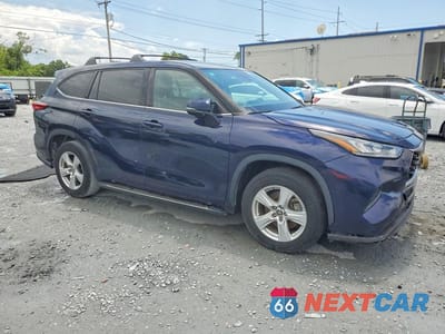 Czwarte zdjęcie samochodu z boku: 2020 TOYOTA HIGHLANDER L VIN:5TDCZRAH1LS005172 - miniatura
