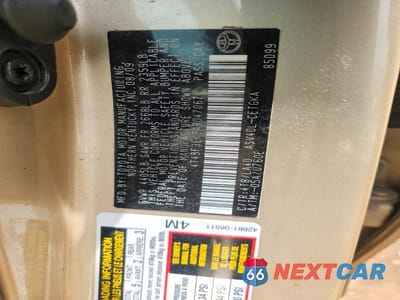 Zdjęcie 13 z 13 samochodu: 2010 TOYOTA CAMRY VIN:4T4BF3EK3AR047067 - miniatura