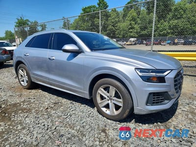 Czwarte zdjęcie samochodu z boku: 2021 AUDI Q8 PREMIUM VIN:WA1AVAF14MD022457 - miniatura