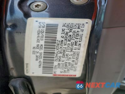 Zdjęcie 12 z 12 samochodu: 2000 TOYOTA CAMRY LE VIN:JT2BG22K7Y0442762 - miniatura