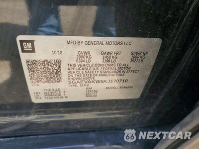Zdjęcie 13 z 13 samochodu: 2019 BUICK ENCLAVE ESSENCE VIN:5GAEVAKW5KJ170710 - miniatura