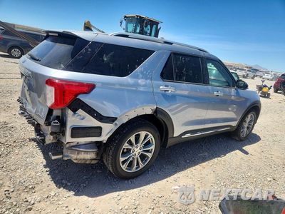 Trzecie zdjęcie samochodu z tyłu: 2022 FORD EXPLORER LIMITED VIN:1FMSK8FH8NGB20850 - miniatura