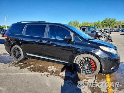 Czwarte zdjęcie samochodu z boku: 2011 TOYOTA SIENNA LIMITED 7-PASSENGER VIN:5TDDK3DC6BS016429 - miniatura