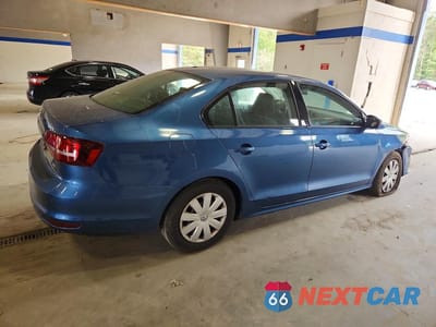 Trzecie zdjęcie samochodu z tyłu: 2016 VOLKSWAGEN JETTA S VIN:3VW267AJ7GM254929 - miniatura