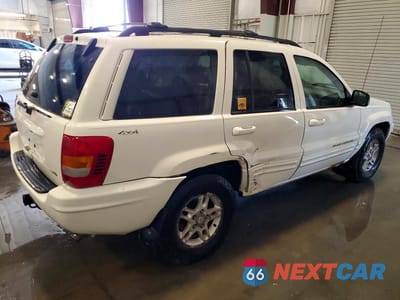 Trzecie zdjęcie samochodu z tyłu: 2000 JEEP GRAND CHEROKEE LIMITED VIN:1J4GW58N3YC350544 - miniatura