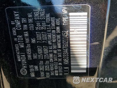 Zdjęcie 14 z 14 samochodu: 2016 HYUNDAI TUCSON SE VIN:KM8J33A47GU211452 - miniatura
