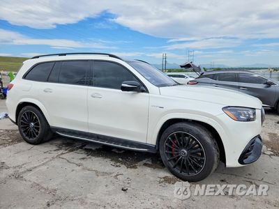 Czwarte zdjęcie samochodu z boku: 2023 MERCEDES-BENZ GLS 63 AMG 4MATIC VIN:4JGFF8KE4PA911772 - miniatura