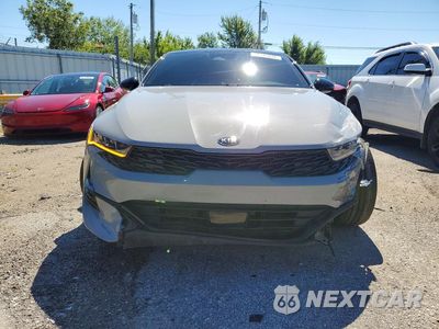 Piąte zdjęcie samochodu w środku: 2021 KIA K5 GT LINE VIN:5XXG64J25MG047727 - miniatura