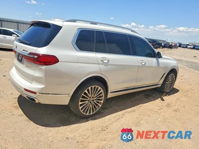 Trzecie zdjęcie samochodu z tyłu: 2020 BMW X7 XDRIVE40I VIN:5UXCW2C02L9A01929 - miniatura