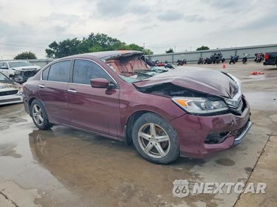 Czwarte zdjęcie samochodu z boku: 2016 HONDA ACCORD LX VIN:1HGCR2F30GA224827 - miniatura