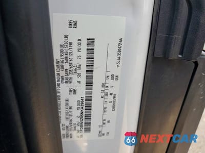 Zdjęcie 12 z 12 samochodu: 2022 FORD TRANSIT DELIVERY TRUCK VIN:1FDBW5Z85NKA39641 - miniatura